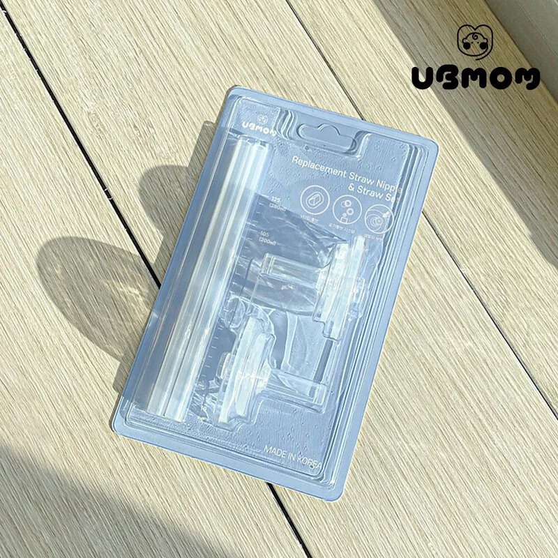 UBMOM- 吸管杯配件- 吸管嘴吸管套裝 (含兩條吸管+兩個吸管嘴）