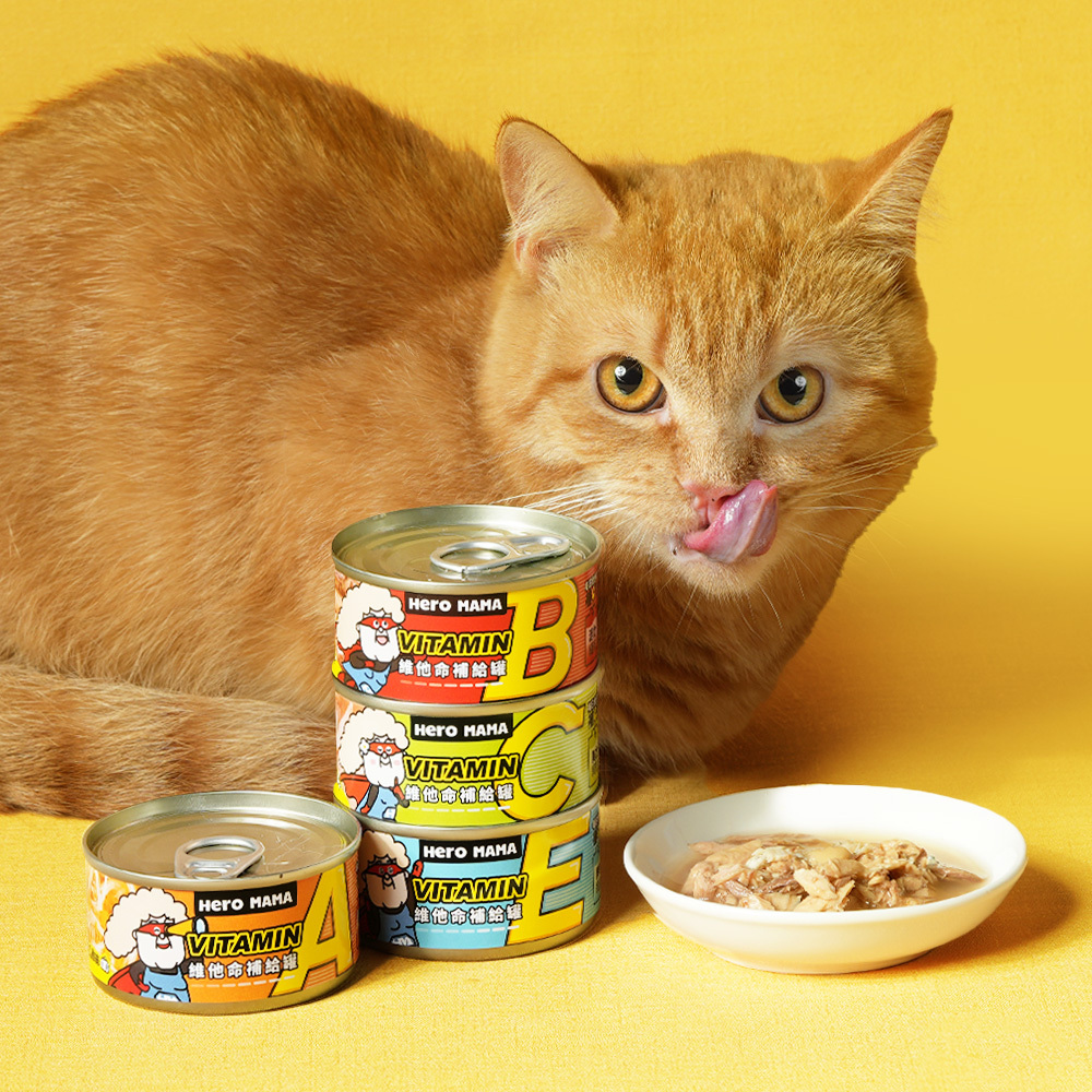 (混款6罐, 平均$12/罐) 台灣 HeroMama 維他命補給罐 80g