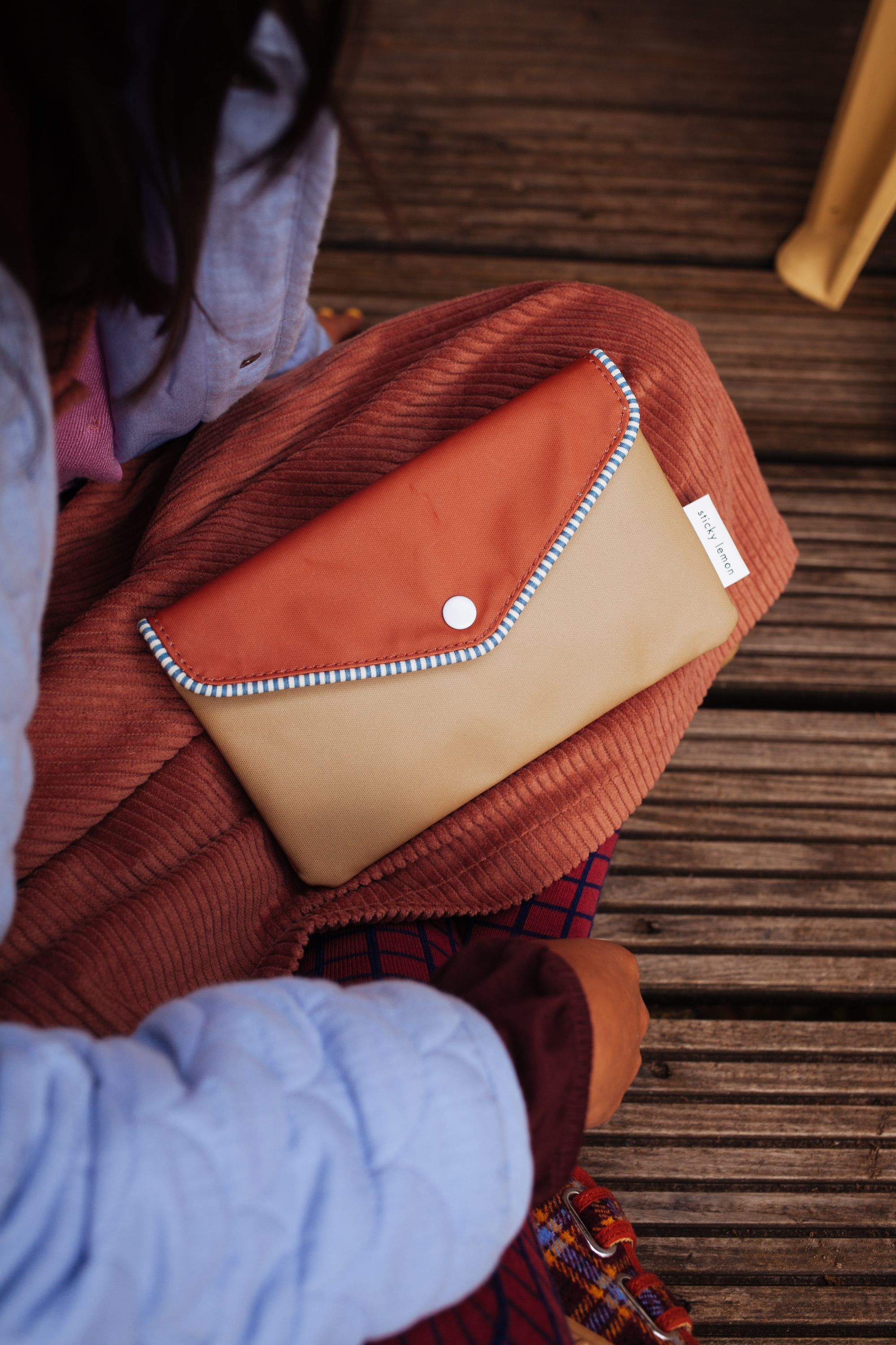 荷蘭Sticky Lemon 文具收納袋 - Scouting Green