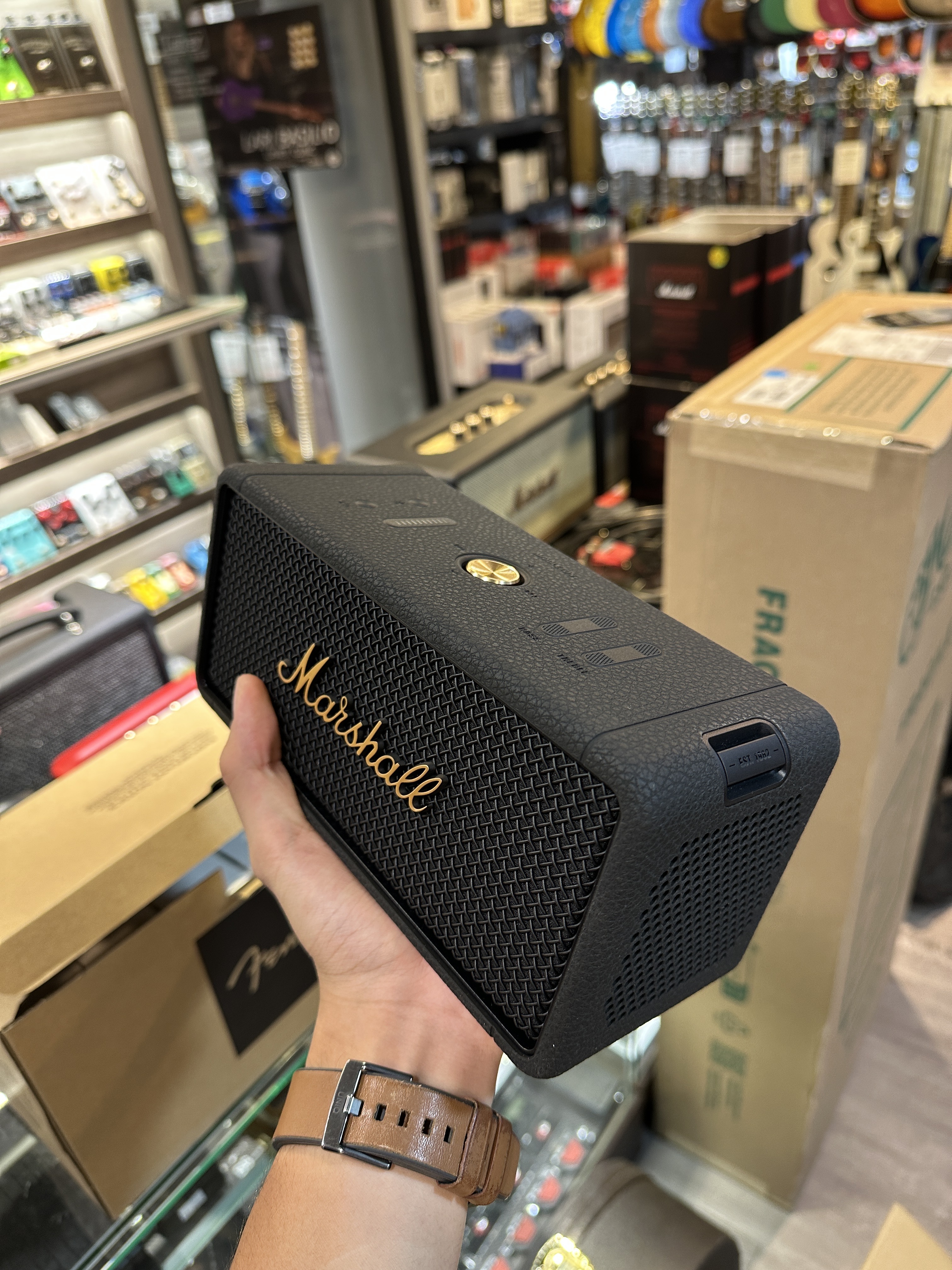 Marshall Middleton 攜帶式 藍牙喇叭 公司貨【宛伶樂器】