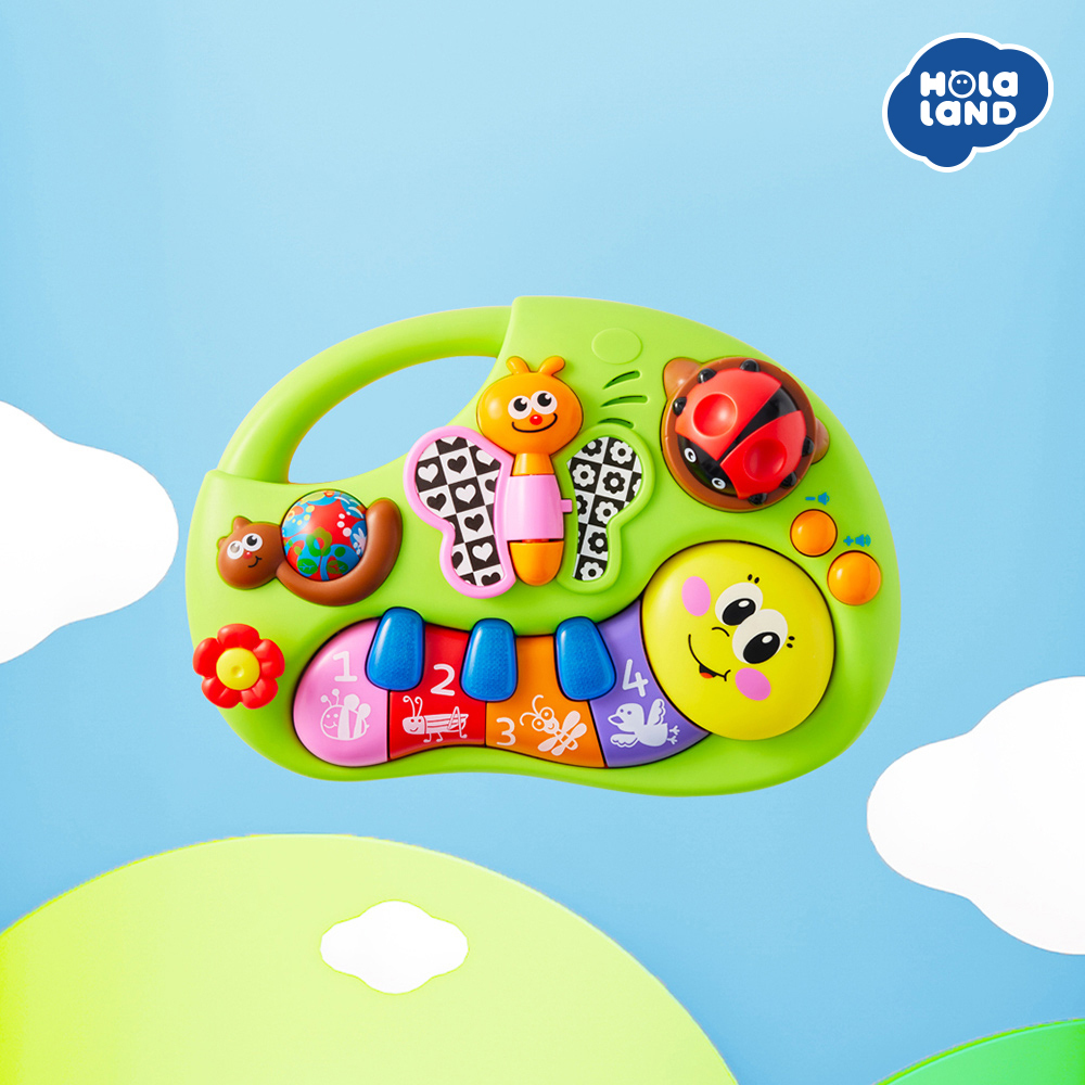 HolaLand歡樂島 毛毛蟲手提琴 (匯樂玩具)