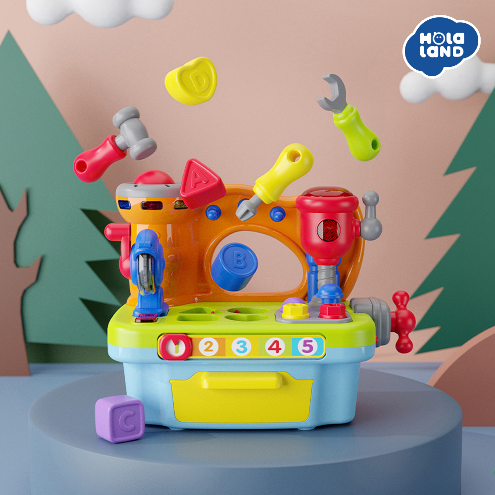 HolaLand歡樂島 木匠工具檯 (匯樂玩具)