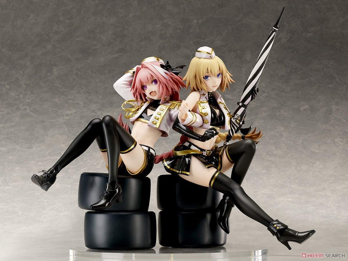 PLUSONE 代理版 PVC Fate/Grand Order 貞德&阿斯托爾福 賽車女郎 Type-Moon Racing Ver.