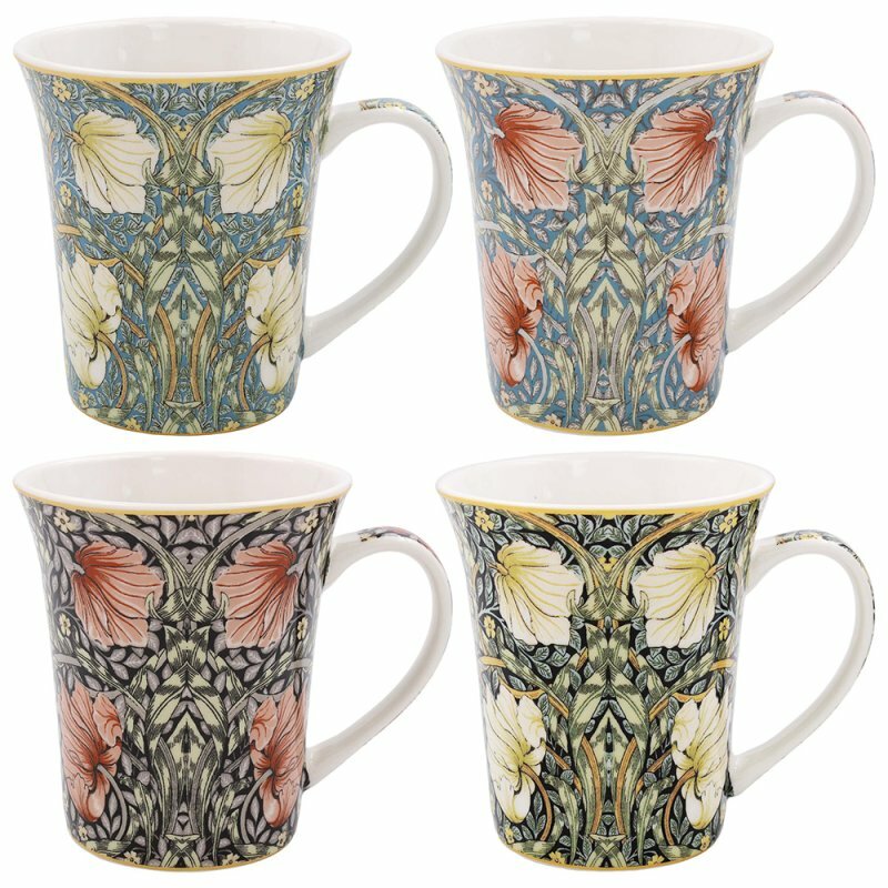 lesser&pavey,williammorris,pimpernelblush,威廉莫里斯,馬克杯,馬克杯禮盒,杯,送禮,生活用品,英式茶具,選品,家居,下午茶,儀式感,內湖,換個角度有限公司