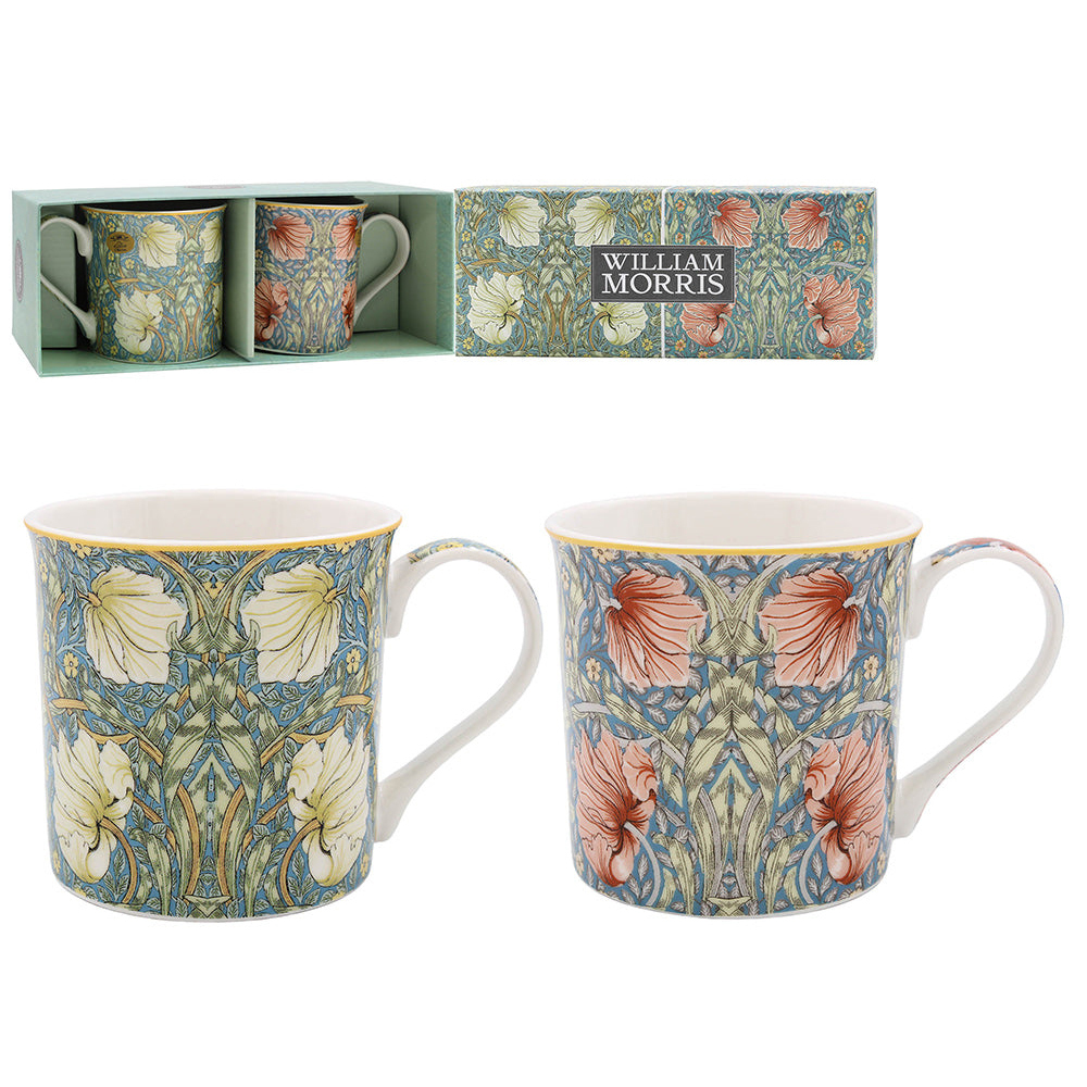 lesser&pavey,williammorris,pimpernel,威廉莫里斯,威廉莫里斯馬克杯,馬克杯,馬克杯禮盒,馬克杯組,內湖,換個角度有限公司