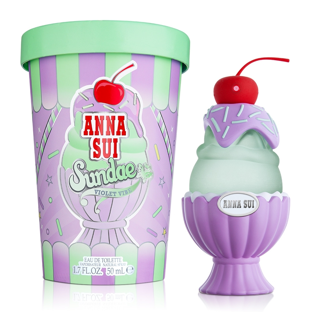 ANNA SUI 果漾聖代-戀愛紫檸女性淡香水