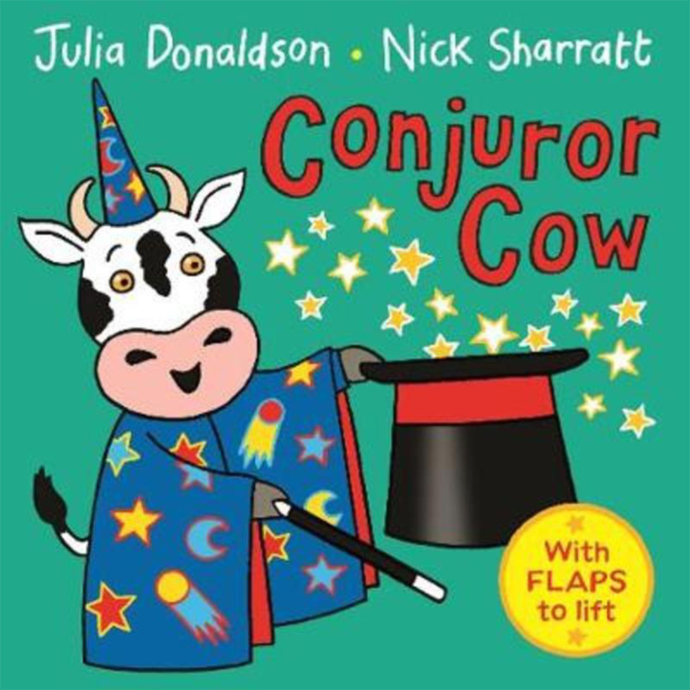 Conjuror Cow 魔術師的表演翻翻書