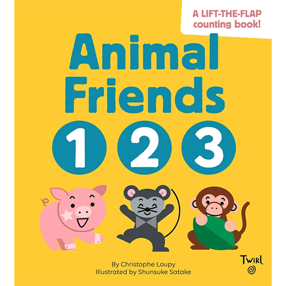 Animal Friends 123 動物朋友123數數翻翻書