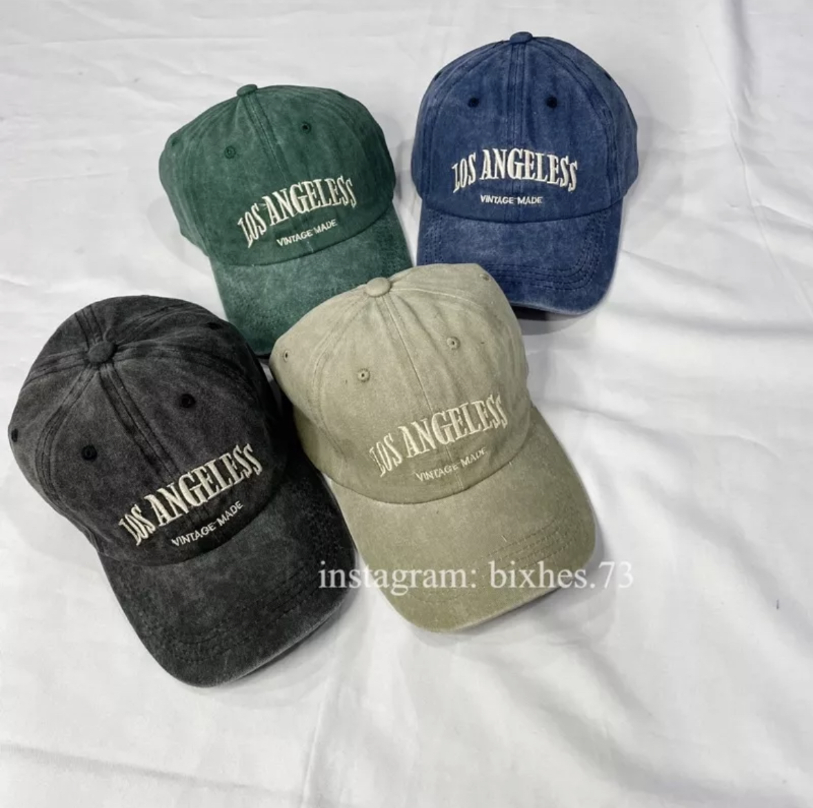 復古刺繡做舊老帽(H00004)