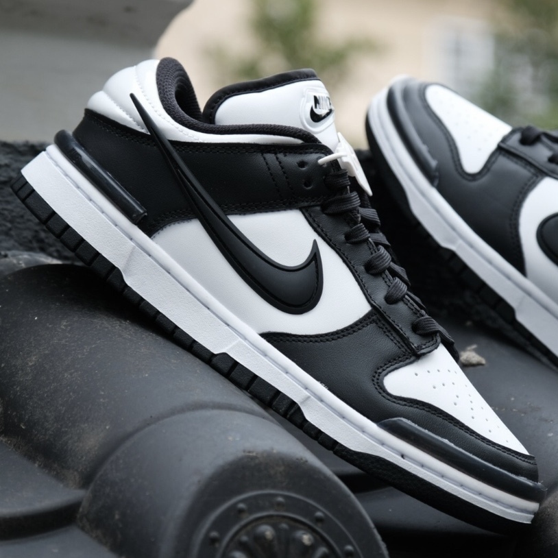 【APAIR】預購 Nike Dunk Low Twist Panda 熊貓 黑白 飛勾 女款 DZ2794-001