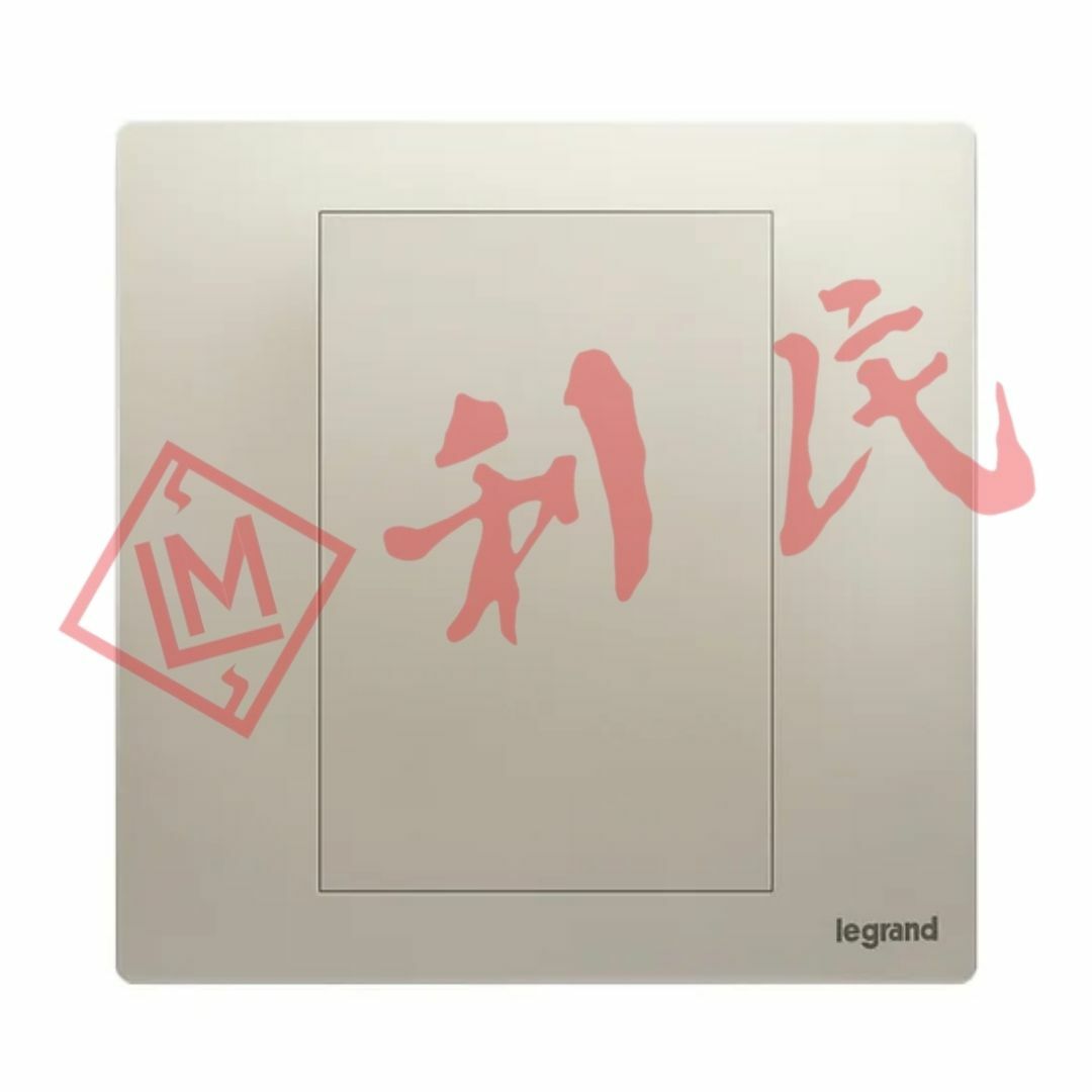 Legrand 羅格朗 MALLIA SENSES 單冚 (陶瓷白/香檳金/深沙銀/子夜黑/深古銅)