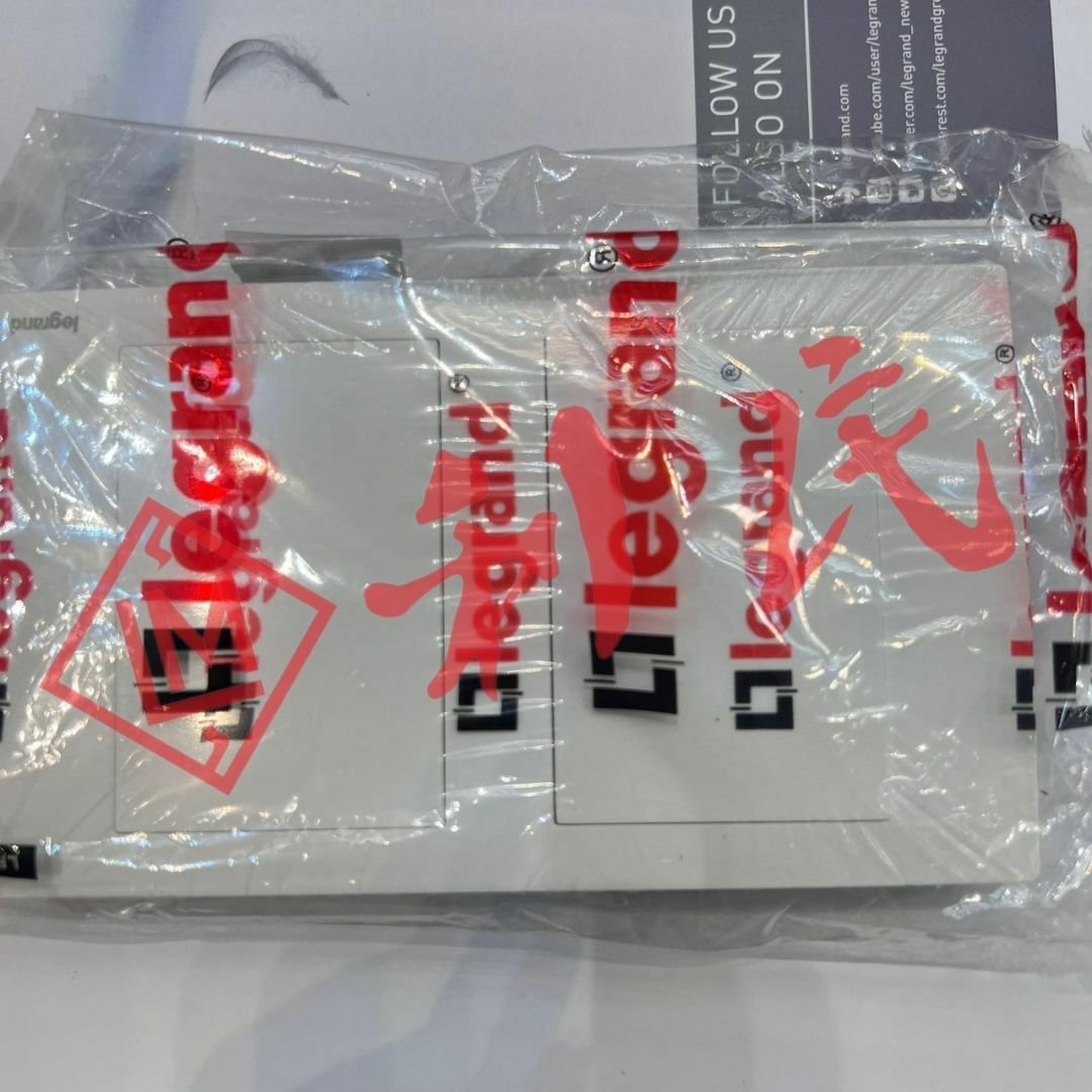 Legrand 羅格朗 MALLIA SENSES 孖冚 (陶瓷白/香檳金/深沙銀/子夜黑/深古銅)