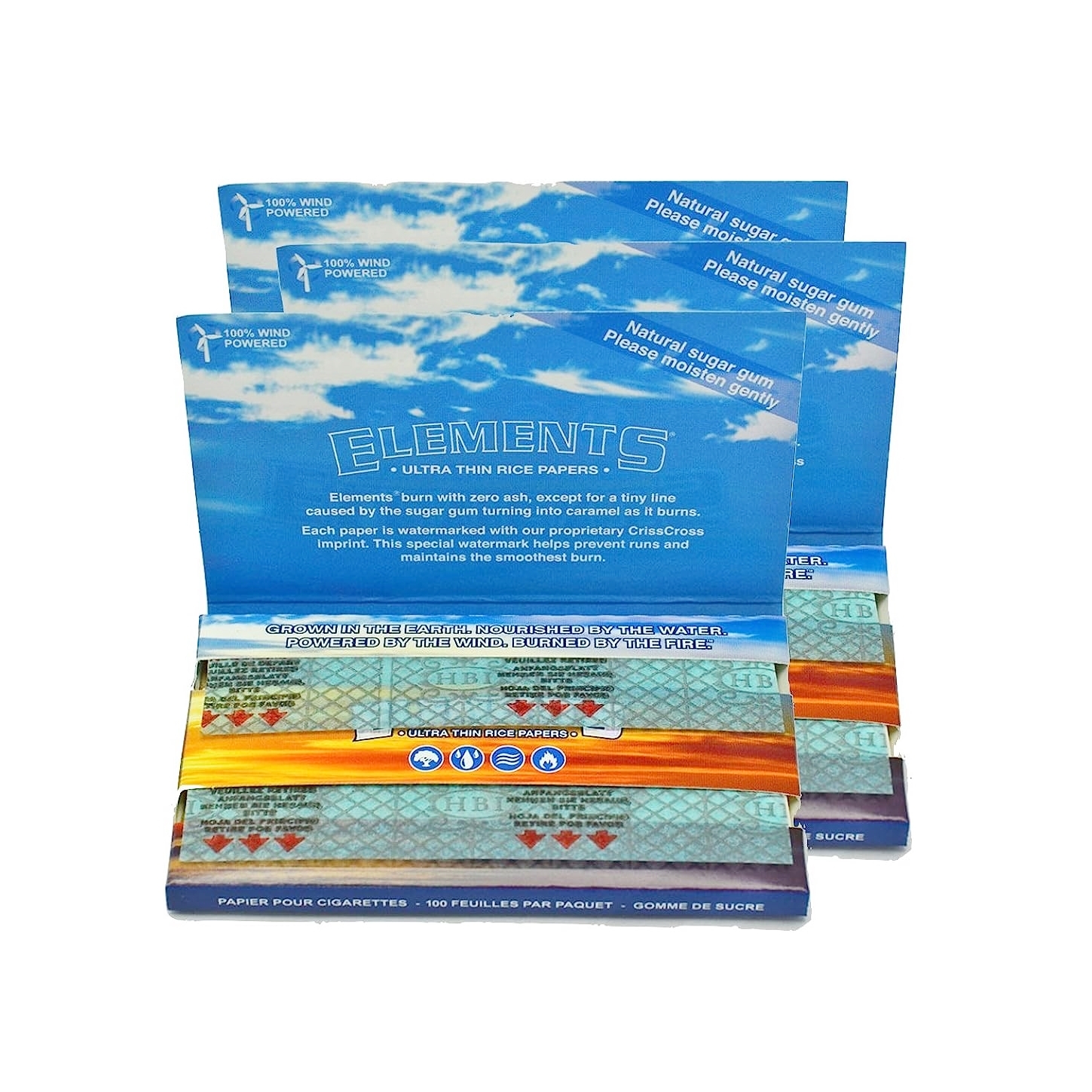 【Elements】西班牙原裝進口、70mm、手捲煙專用捲紙/米紙