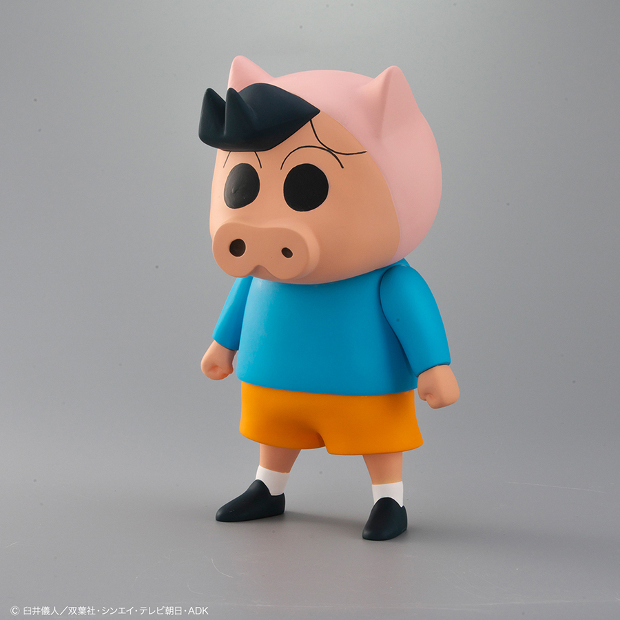 "Crayon Shin-chan" Soft Vinyl Figure Collection Kazama Toru Buriburizaemon Ver.