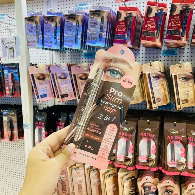 泰國 THAI MONI PRO SLIM 1.5mm 防水眉筆 3款顏色
