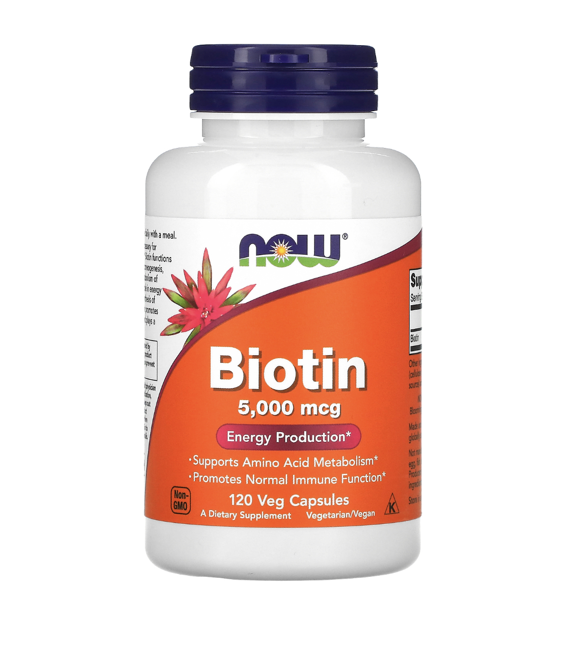 Biotin 5000mcg (120 Capsules)