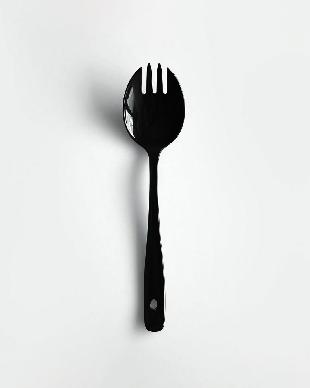 燕三条 琺瑯兩用叉勺 黑 | GSP TSUBAME