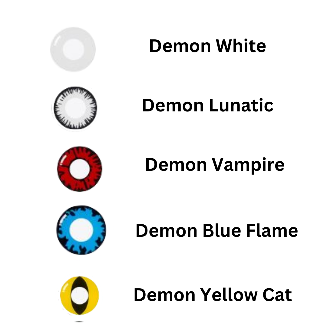 [月拋] OLENS Demon series 1 Month  月拋隱形眼鏡｜每樽1片