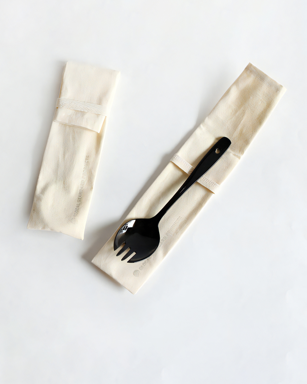 燕三条 琺瑯兩用叉勺 黑 | GSP TSUBAME