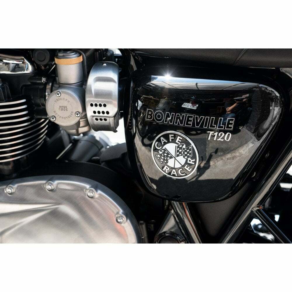 Motone 金屬貼紙 Cafe Racer 賽車旗