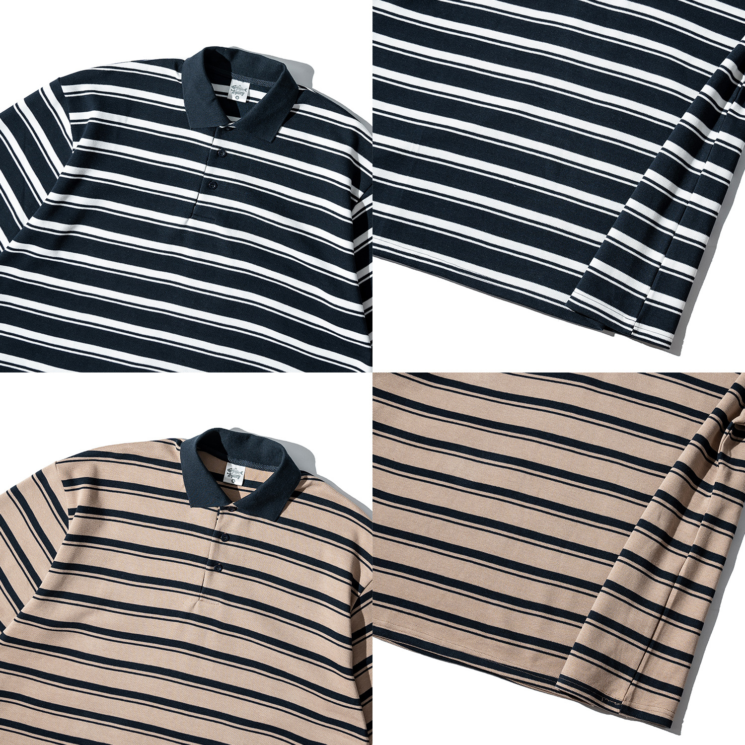AGILITY Striped Polo Shirt 條紋 Polo衫 [O-PO13]
