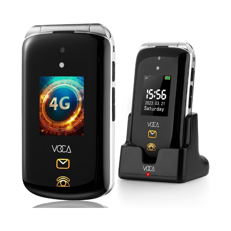 Voca 和泰 - V543 4G 雙屏翻蓋長者智能手機