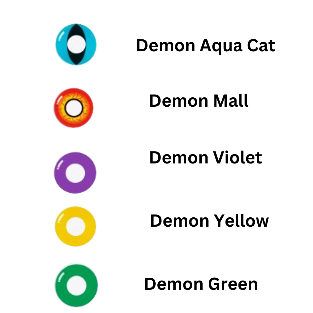 [月拋] OLENS Demon series 1 Month  月拋隱形眼鏡｜每樽1片