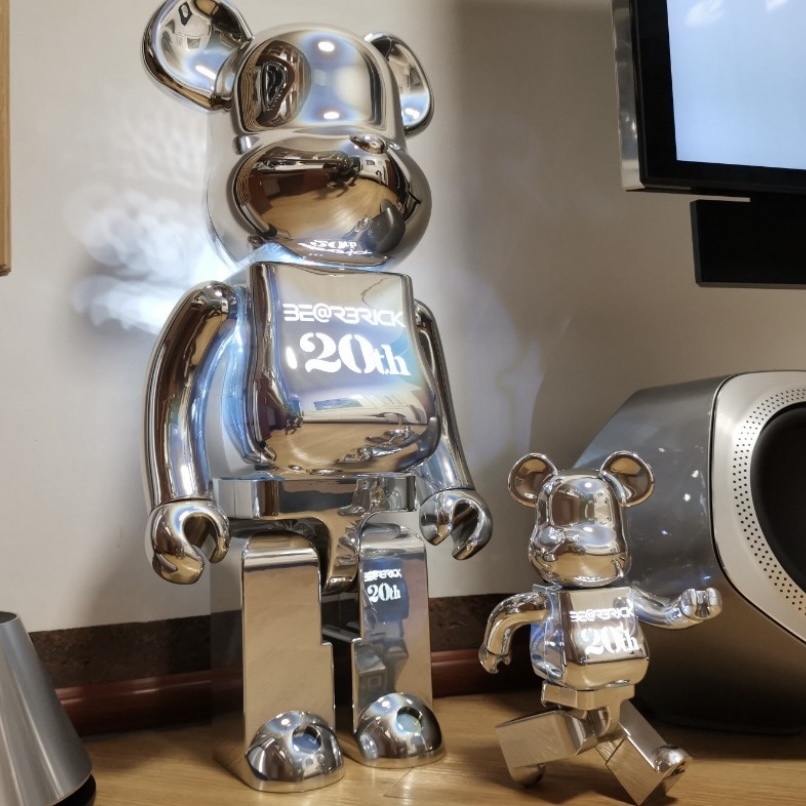 美品 BE@RBRICK SEKAI NO OWARI”Fukase”とNaoki Wadaがデザインと監修を手掛ける