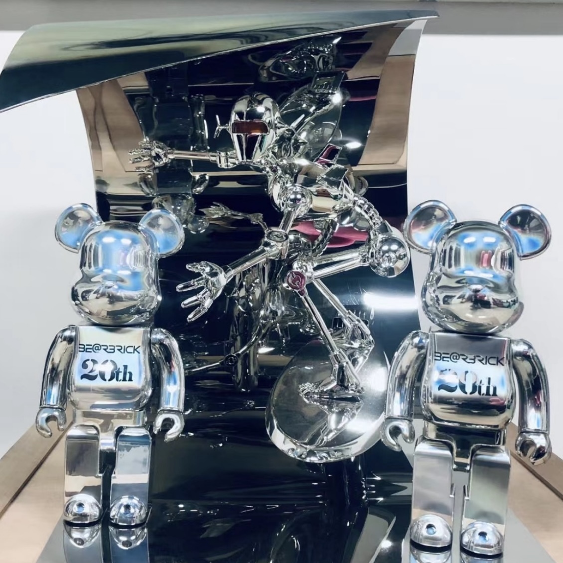 美品 BE@RBRICK BE@RBRICK J.S.B. 4TH Ver. 100% & 400% | J.S.B.