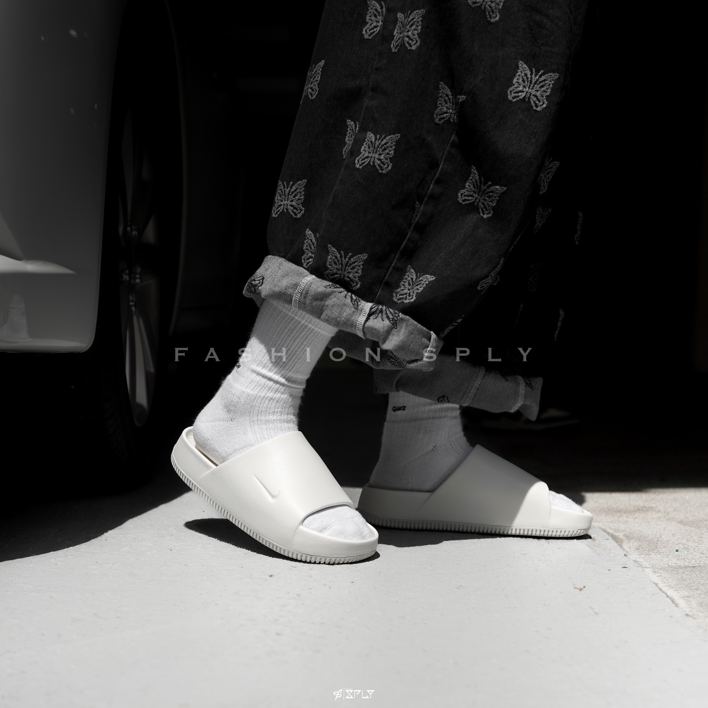 Nike Calm Slide Sail White 麵包拖鞋 白 DX4816-100 / FD4116-100