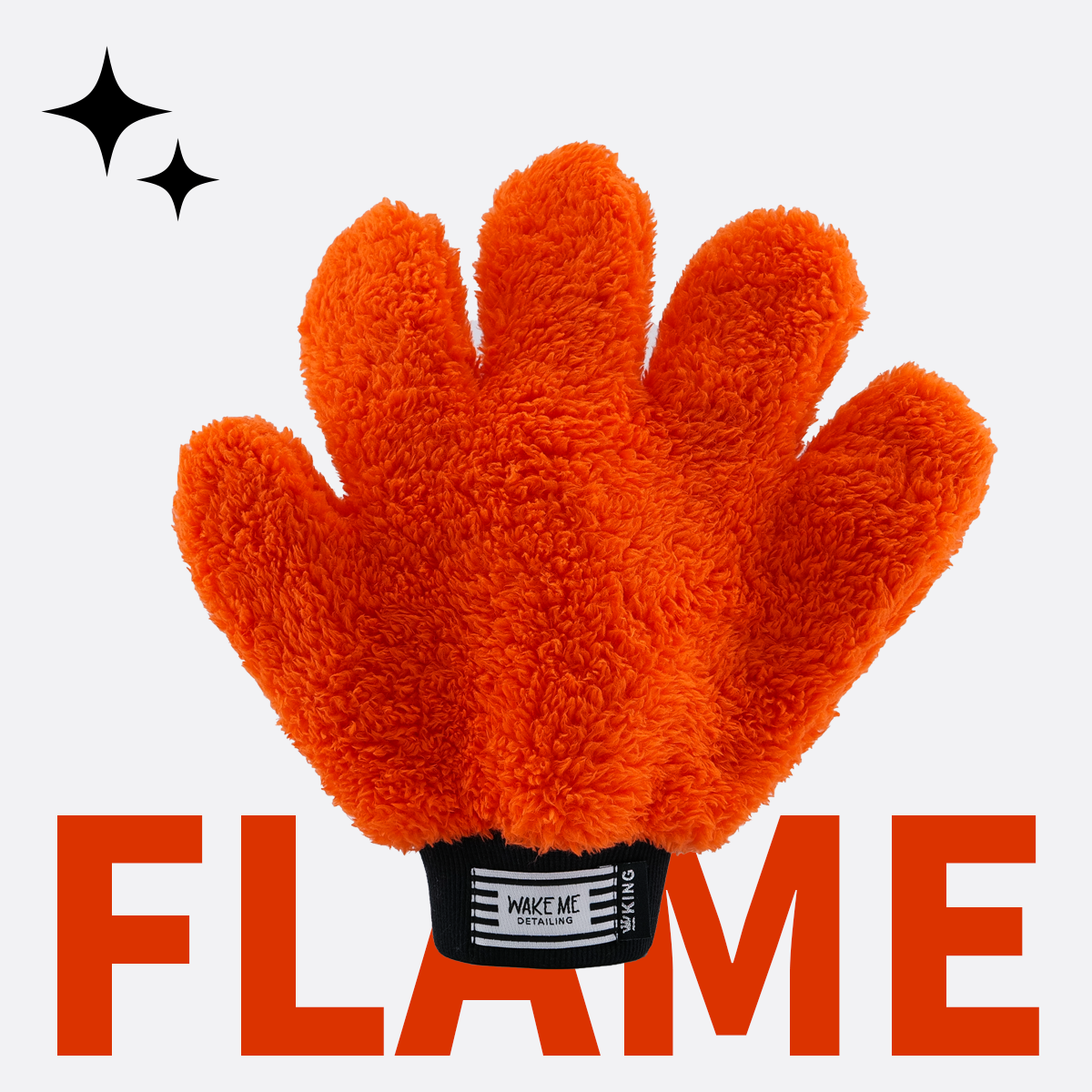 《國王》洗車手套_焰夏