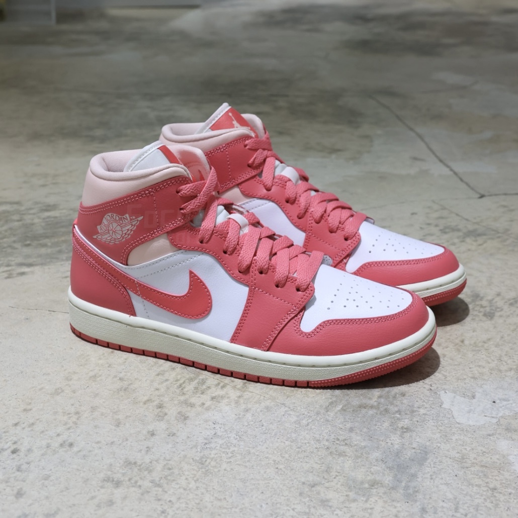 【Focus Store】預購 Air Jordan 1 Mid 'Strawberries and Cream' BQ6472-186