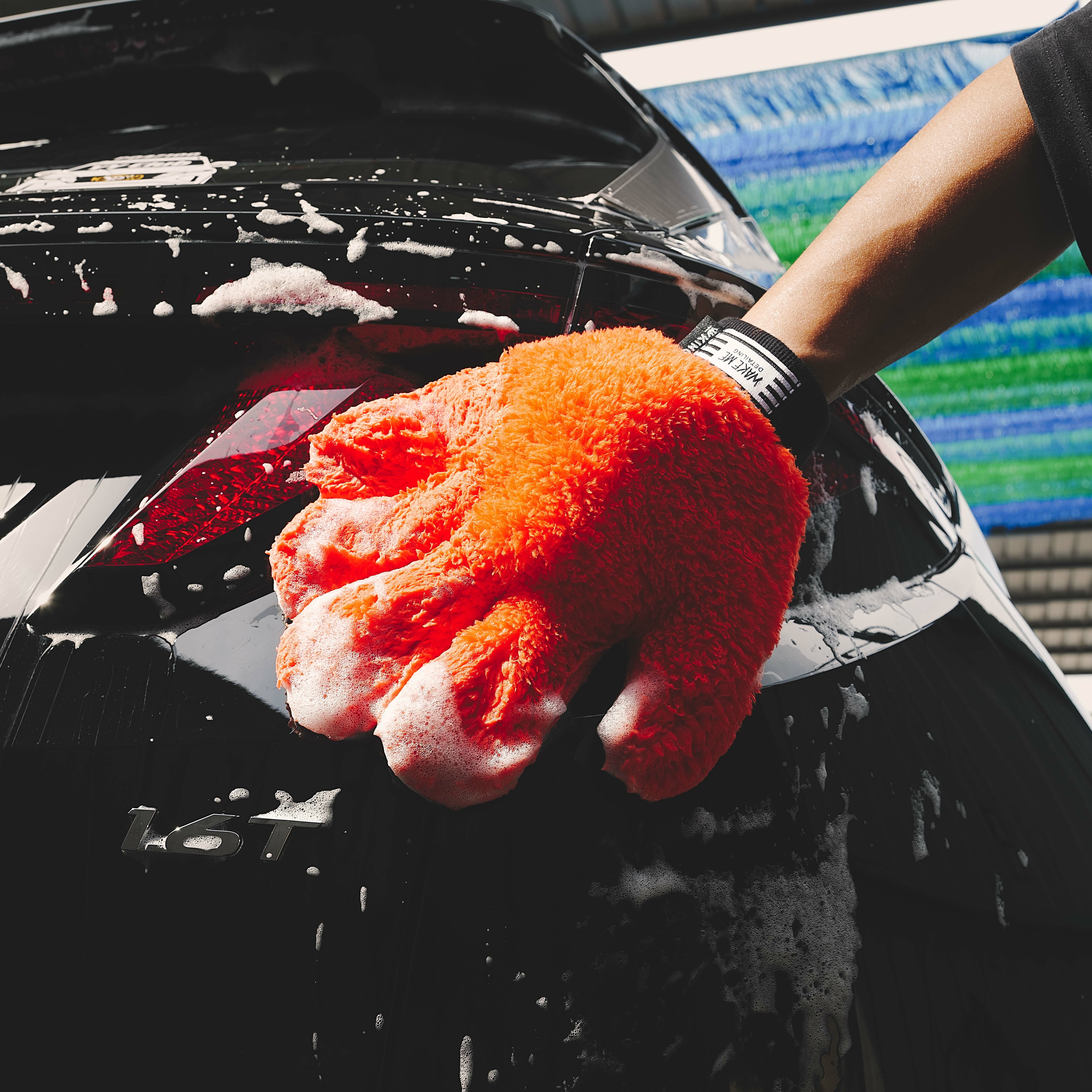 《國王》洗車手套_焰夏