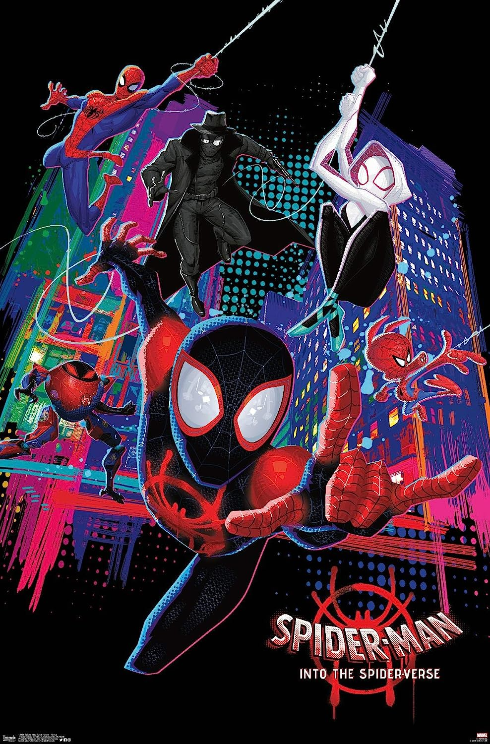 蜘蛛人：穿越新宇宙 - 原裝系列海報 Into The Spider-Verse / Across the Spider-Verse Poster