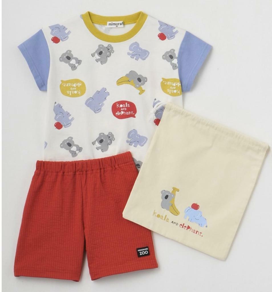 (現貨)🇯🇵日本直送 Mimorand 衫+褲+索繩收納袋仔set