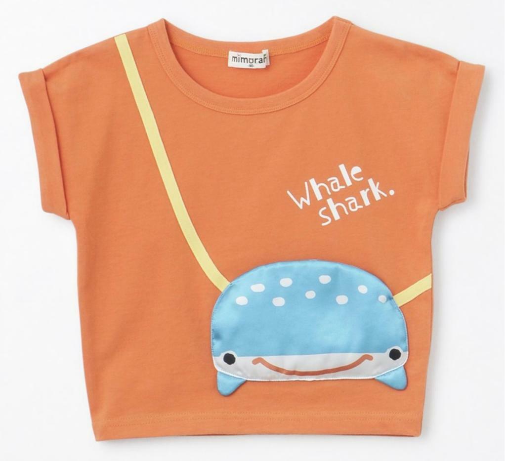 (現貨)🇯🇵日本直送 Mimorand 海洋主題Whale shark鯨鯊短袖Tee