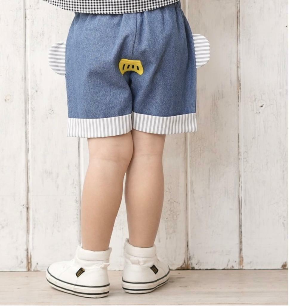 (現貨)🇯🇵日本直送 Mimorand 海洋主題牛仔短袖