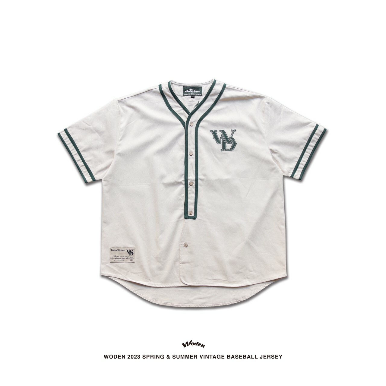 WODEN 2023 Spring & Summer 058 Vintage Baseball Jersey