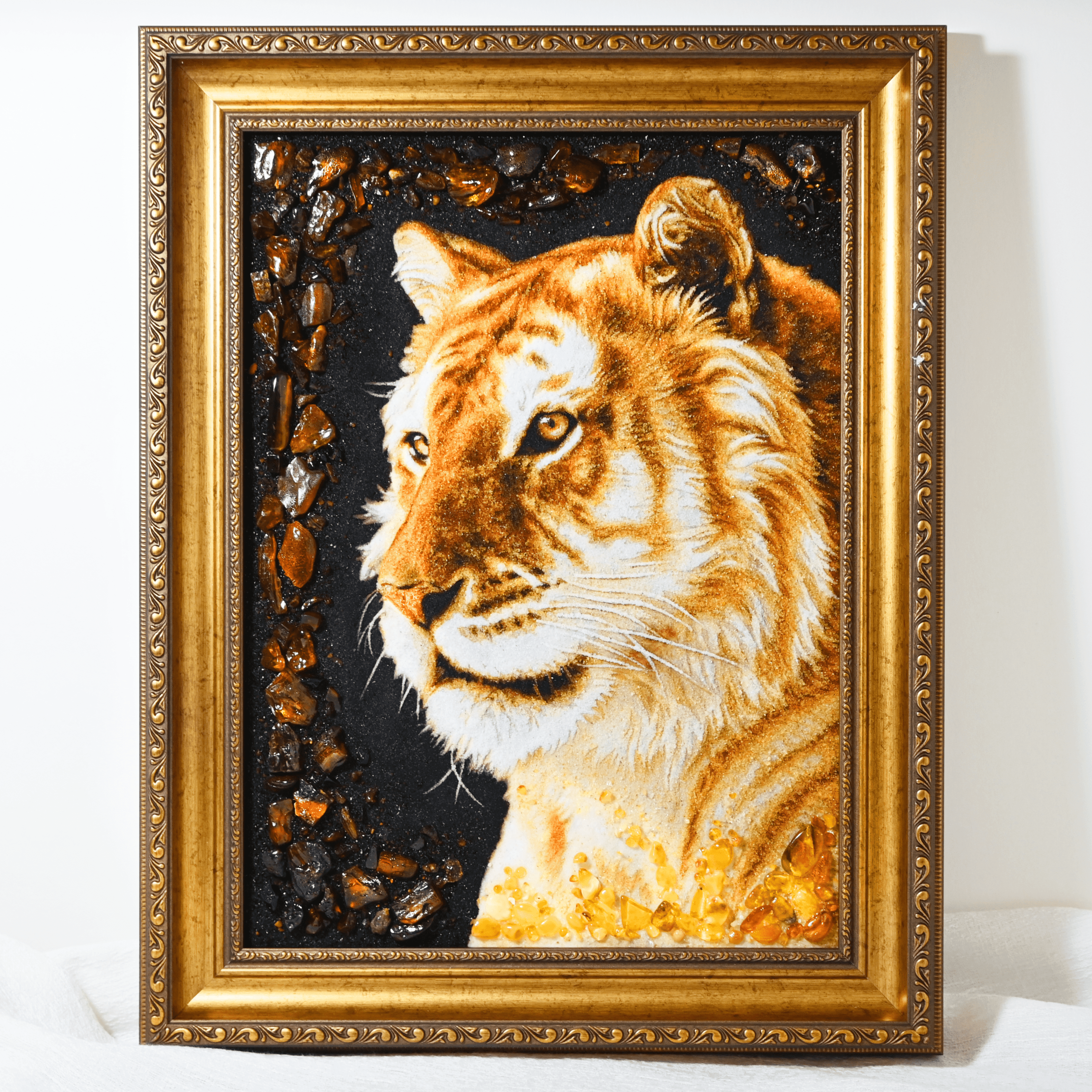 琥珀畫-千秋盛世