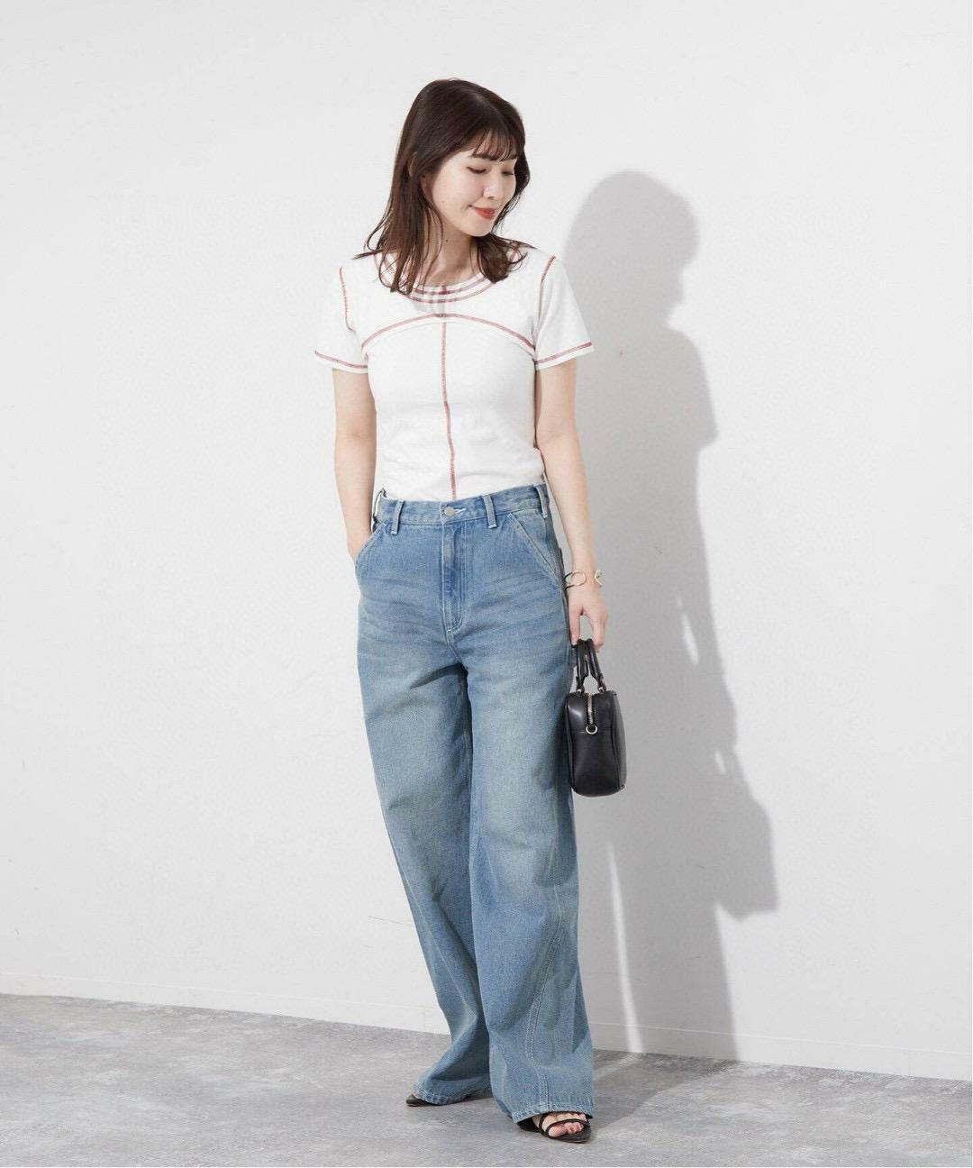 日本JS兩件疊穿Tee