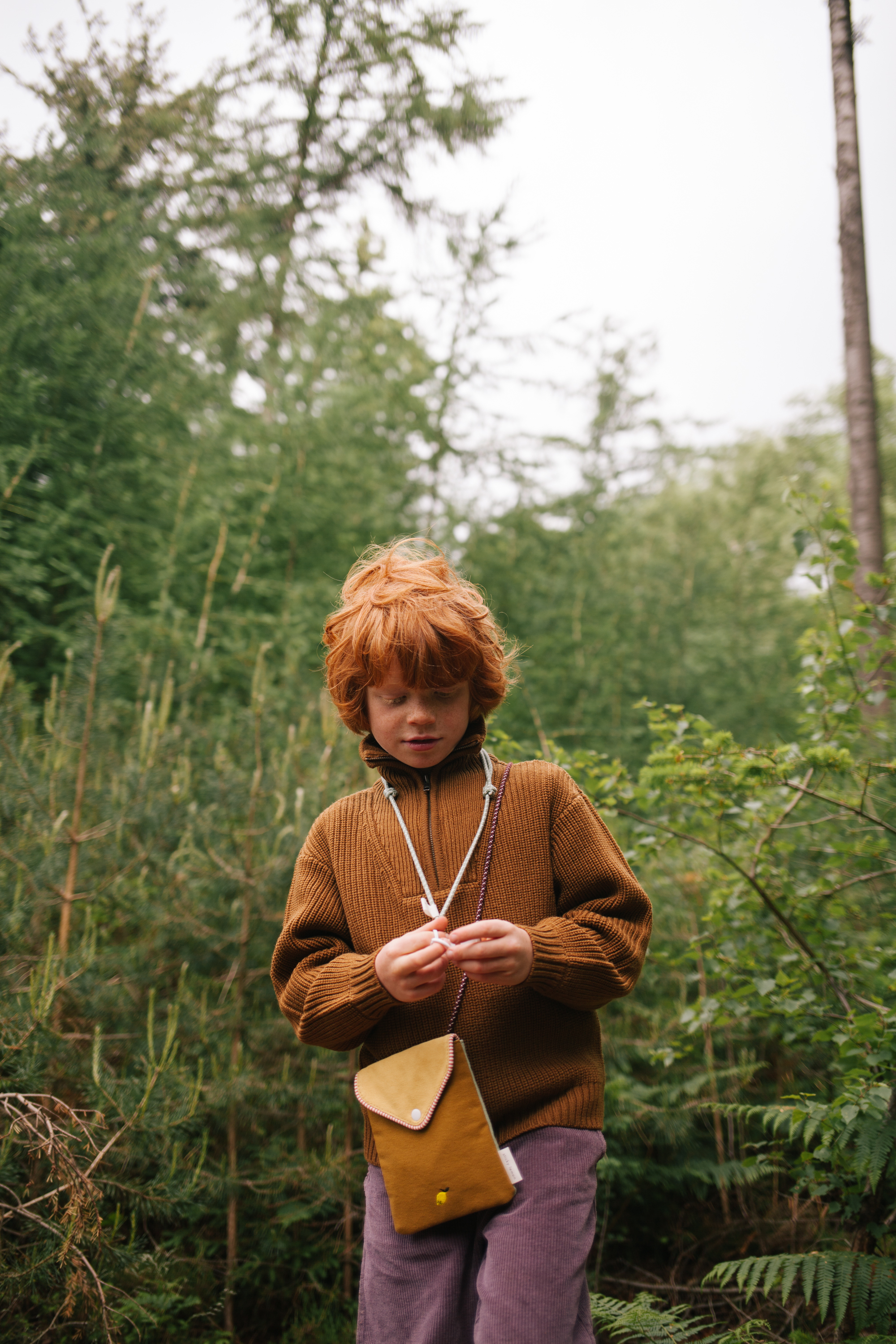 荷蘭Sticky Lemon 隨身信封小包 - Khaki Green