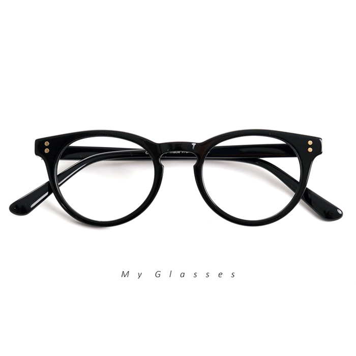 C342板材小圓框眼鏡