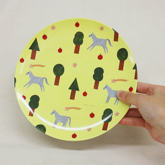 西淑 黃色森林 杯子＋餐盤組合｜日本表現社