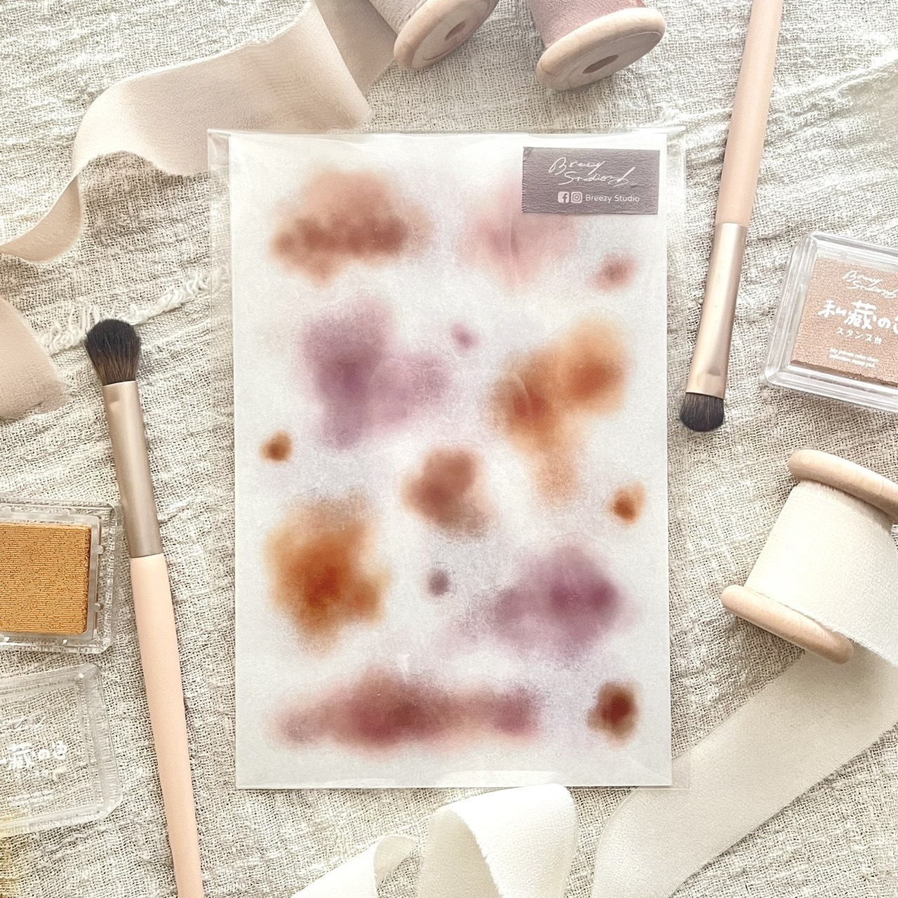 微瘋畫室．520% Love Vapour 轉印貼紙