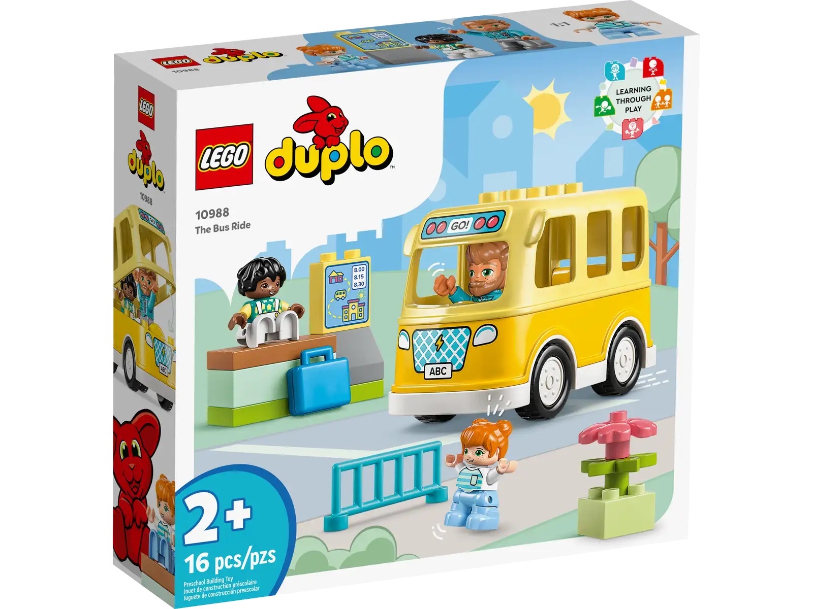 [飛米樂高積木專賣店] LEGO 10988 DUPLO-公車之旅