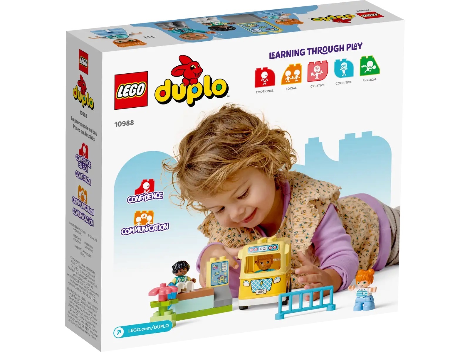[飛米樂高積木專賣店] LEGO 10988 DUPLO-公車之旅