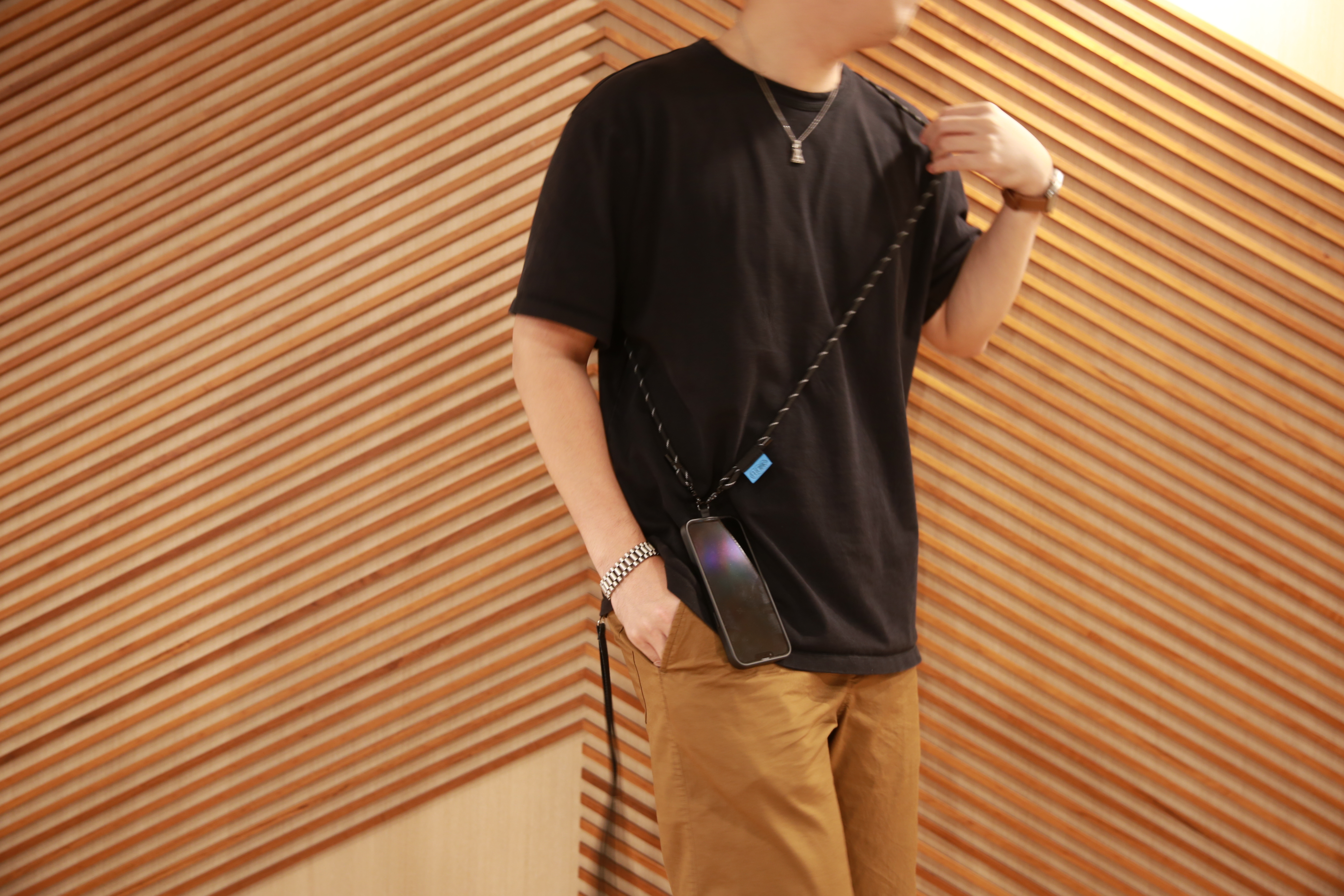 故事的故事：你存在我繩繩的腦海裡可調式手機背帶+夾片