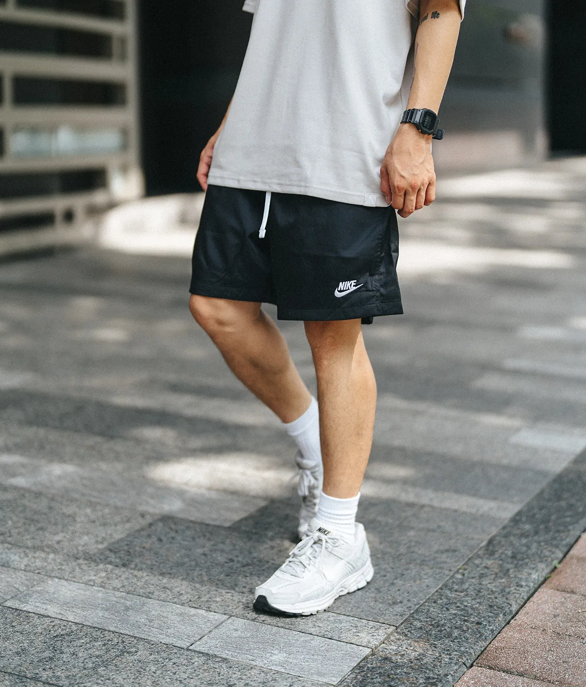 woven nike shorts men