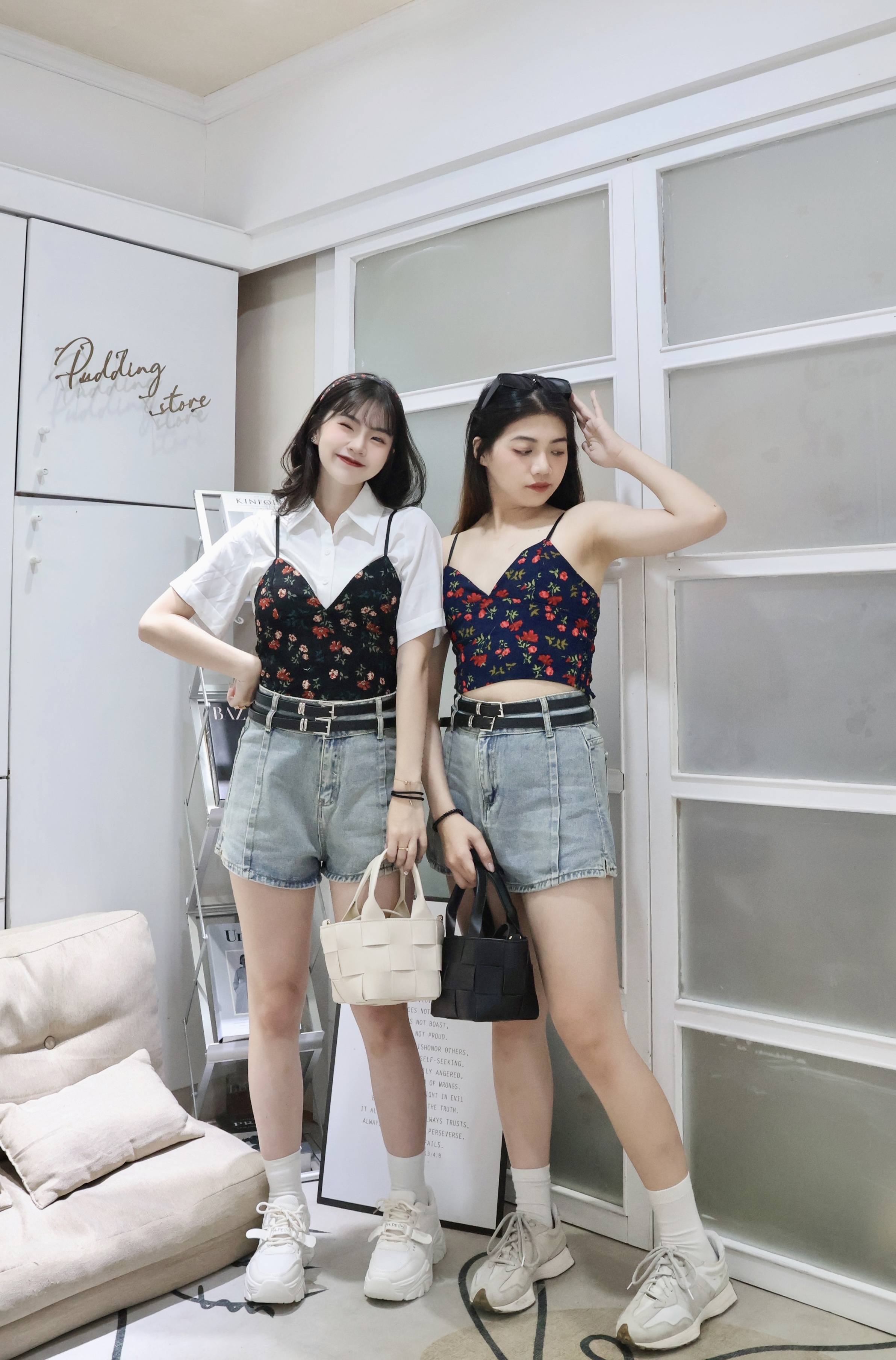 韓妞超愛🥨高質感棋盤編織包