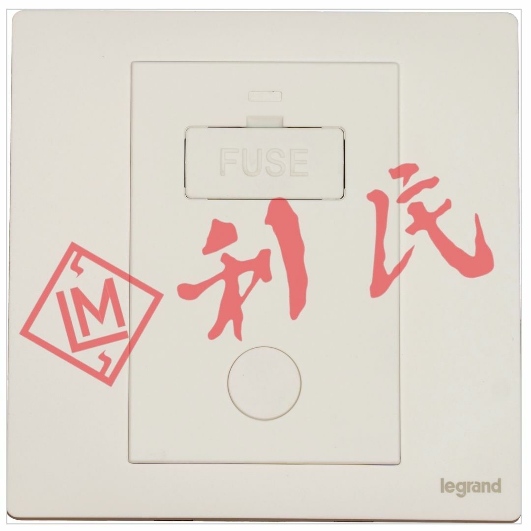 Legrand 羅格朗 MALLIA SENSES 13A 雙極保險菲士接線蘇 (陶瓷白/香檳金/深沙銀/子夜黑/深古銅)